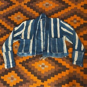 Handmade Indigo-dyed Denim Blazer